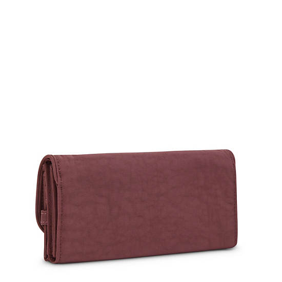 Kipling Money Land Snap Wallet Portefeuille Bordeaux | België 1027AH